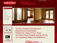 Tablet Screenshot of help-u-rent.us